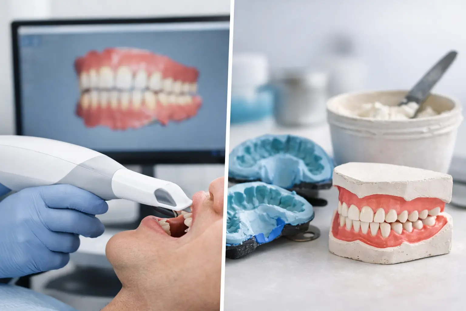 Digital Orthodontic Impressions vs Molds