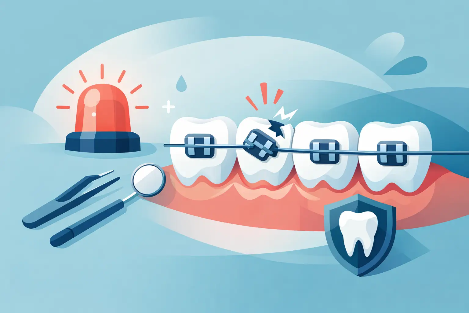 Orthodontic Emergency: Broken Bracket Help