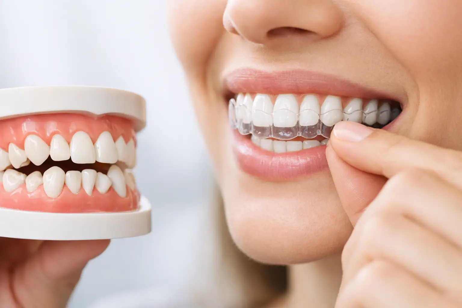 How Clear Aligners Straighten Teeth
